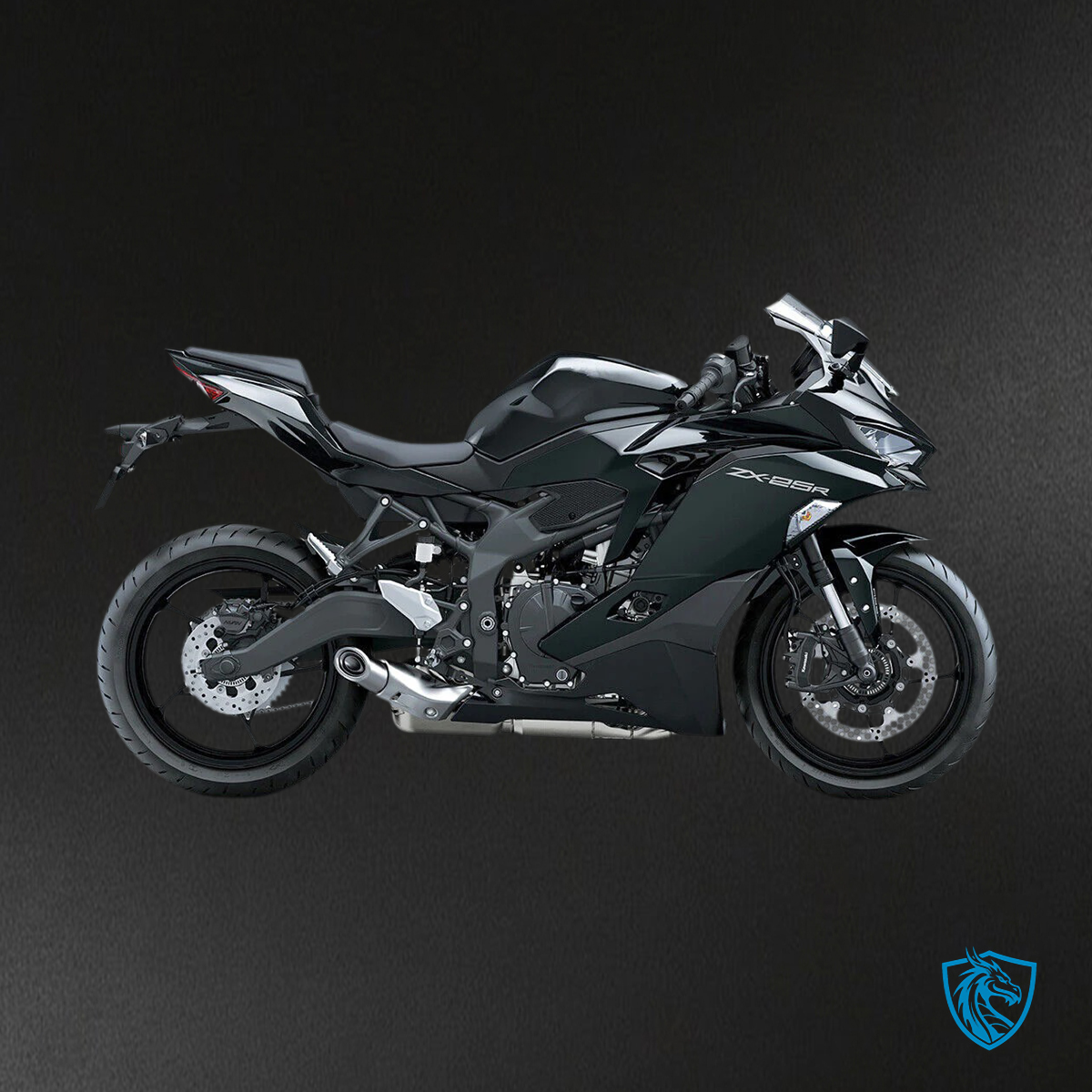 Kawasaki Ninja ZX25R ZX4R ZX4RR (2019-2025) Black - Fairing Kit