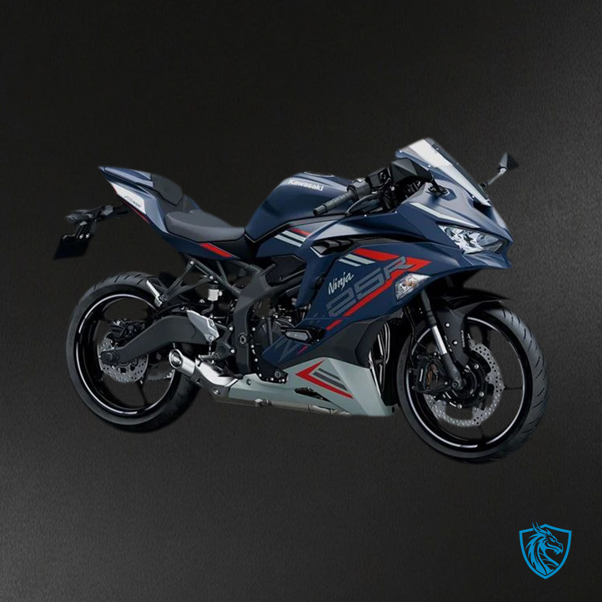 Kawasaki Ninja ZX25R ZX4R ZX4RR (2019-2025) Blue & Gray - Fairing Kit