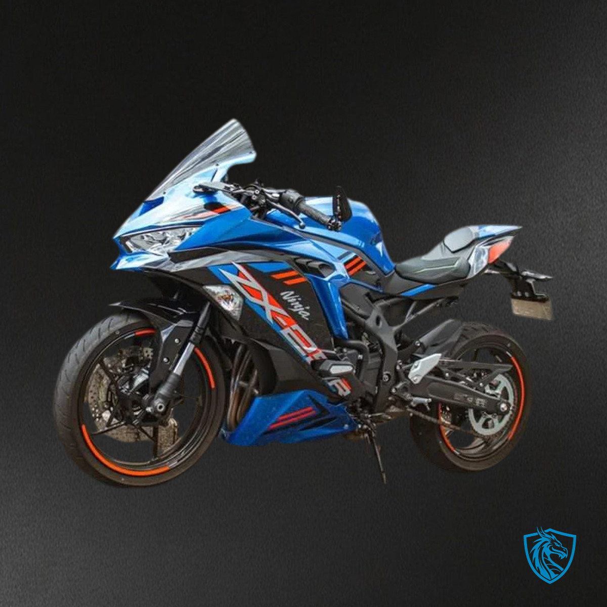 Kawasaki Ninja ZX25R ZX4R ZX4RR (2019-2025) Blue & Red - Fairing Kit