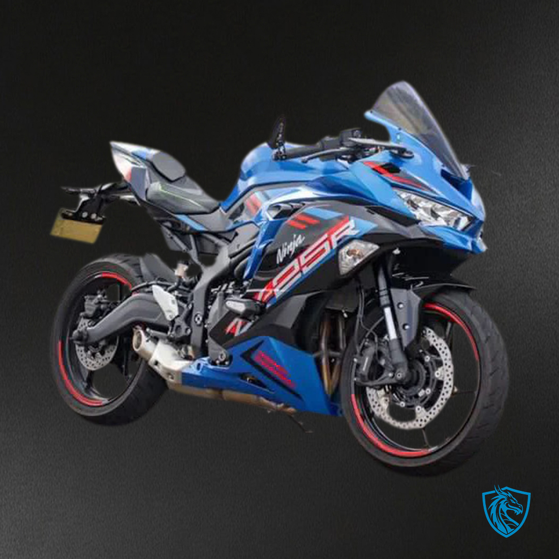 Kawasaki Ninja ZX25R ZX4R ZX4RR (2019-2025) Red & Blue - Fairing Kit