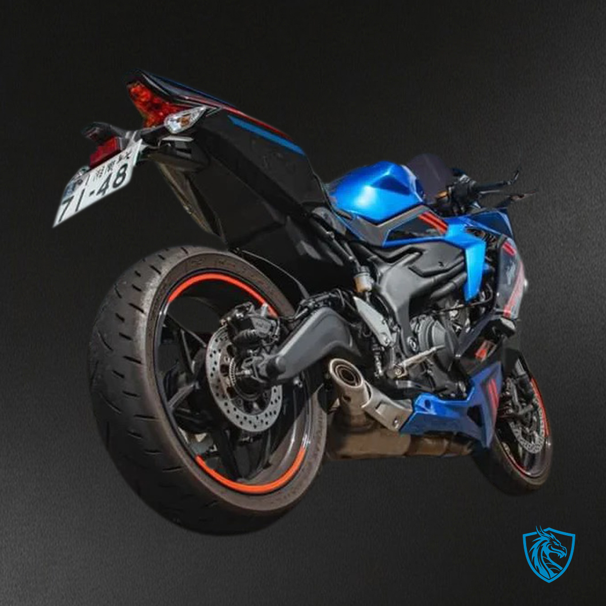 Kawasaki Ninja ZX25R ZX4R ZX4RR (2019-2025) Red & Blue - Fairing Kit