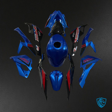 Kawasaki Ninja ZX25R ZX4R ZX4RR (2019-2025) Blue & Red - Fairing Kit