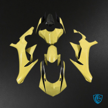 Yamaha R1 (2015-2019) Gloss Yellow Motorcycle - Custom ABS Fairing Kit