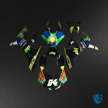 Yamaha R1 (2015-2019) Multicolor Custom Style Glossy Motorcycle Fairing Kit | ABS Bodywork