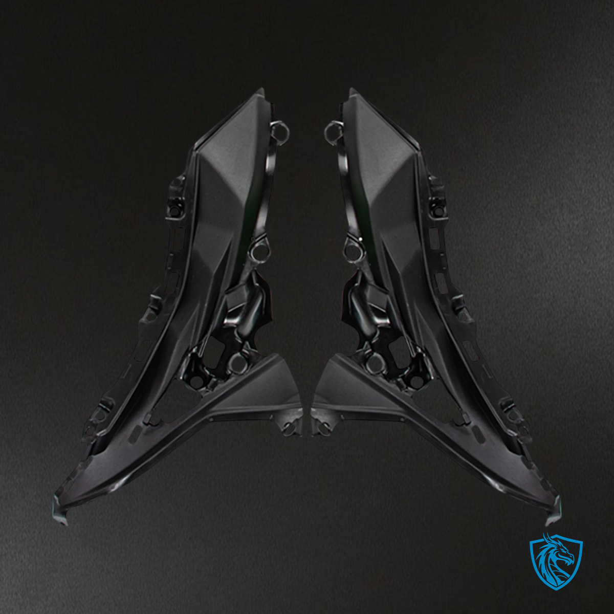 Kawasaki VERSYS 650 (2022-2024) KLE ABS Black & White - Custom ABS Fairing Set