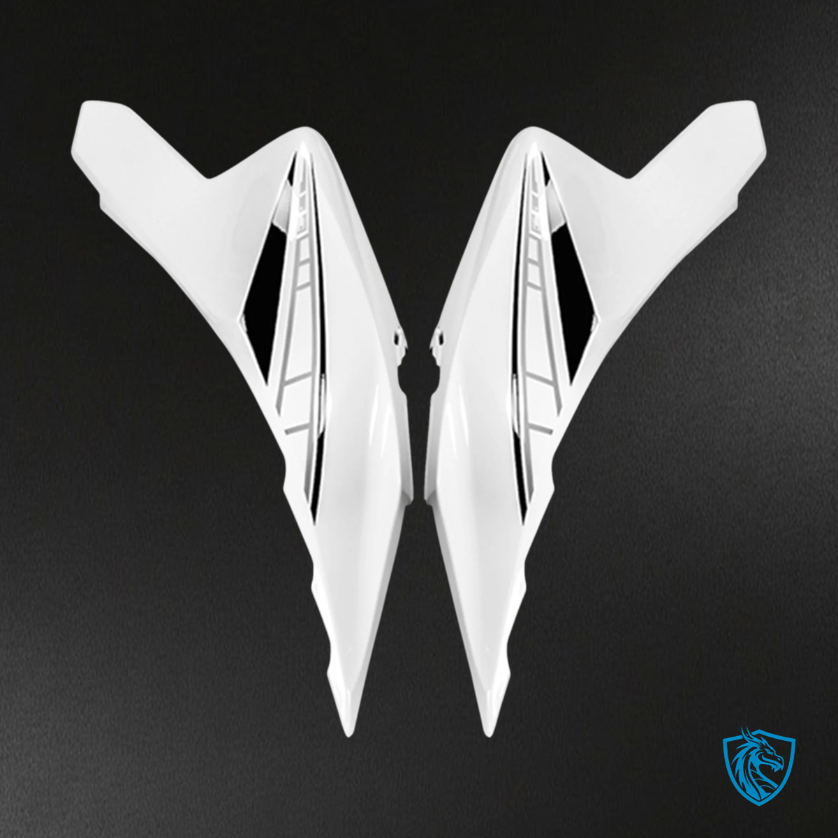 Kawasaki VERSYS 650 (2022-2024) KLE ABS Black & White - Custom ABS Fairing Set
