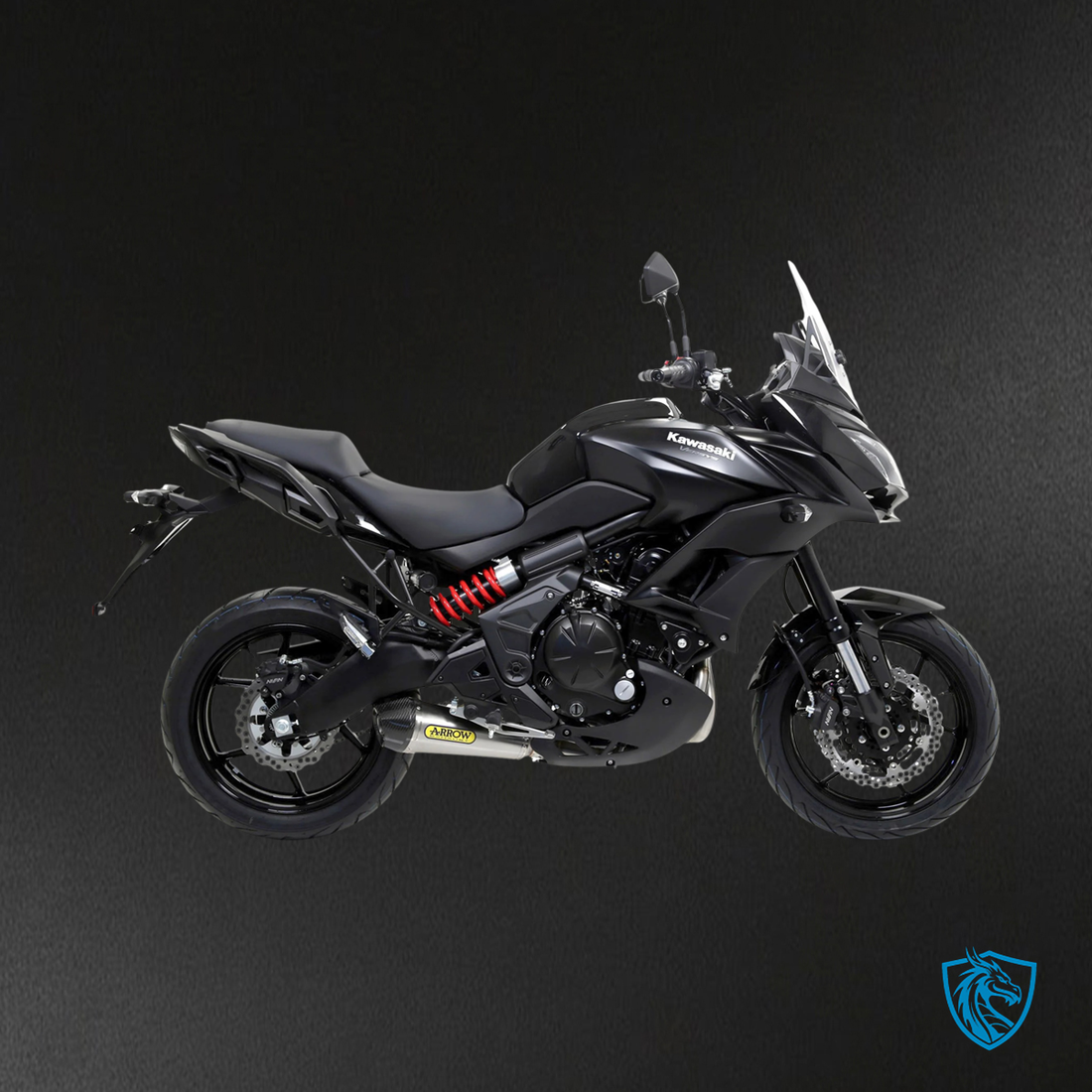 Kawasaki Versys 650 (2015-2021) All Black - MERGEment Motorcycle Fairings Kit
