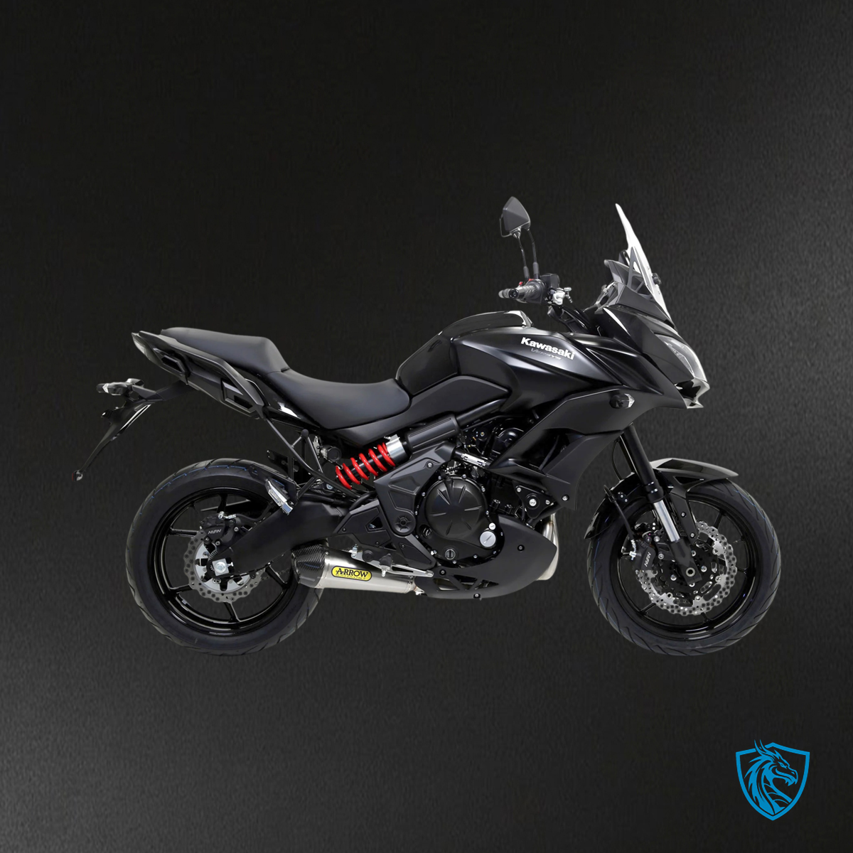Kawasaki Versys 650 (2015-2021) All Black - MERGEment Motorcycle Fairings Kit