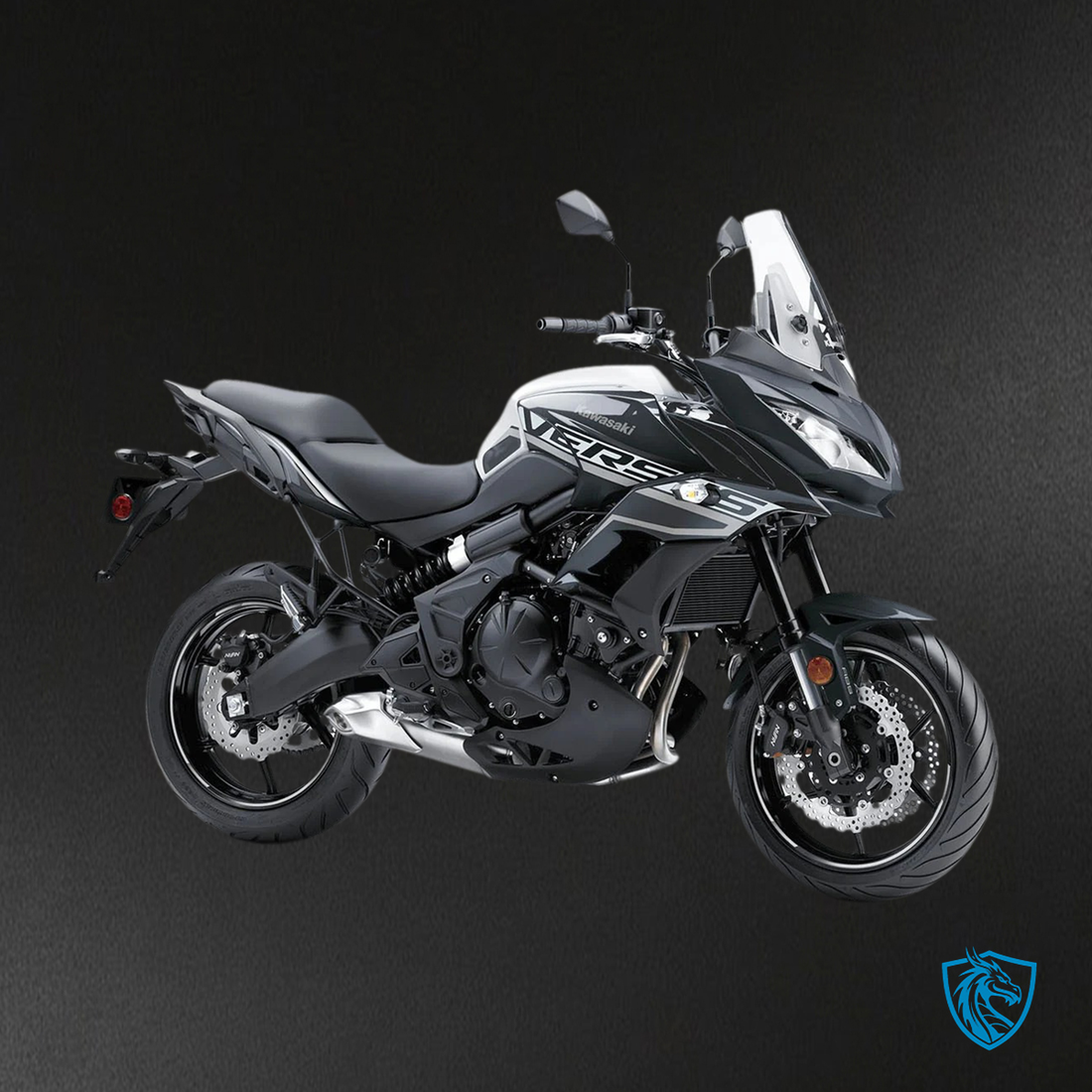 Kawasaki Versys 650 (2015-2021) Black Fairing Kit - Custom ABS Fairing Set