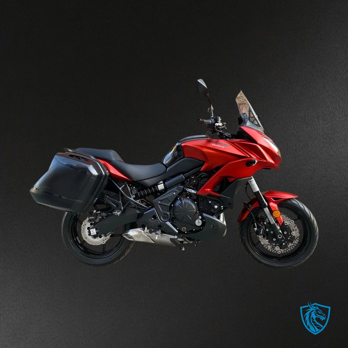 Kawasaki Versys 650 (2015-2021) Red Fairing Kit - Custom ABS Fairing Set
