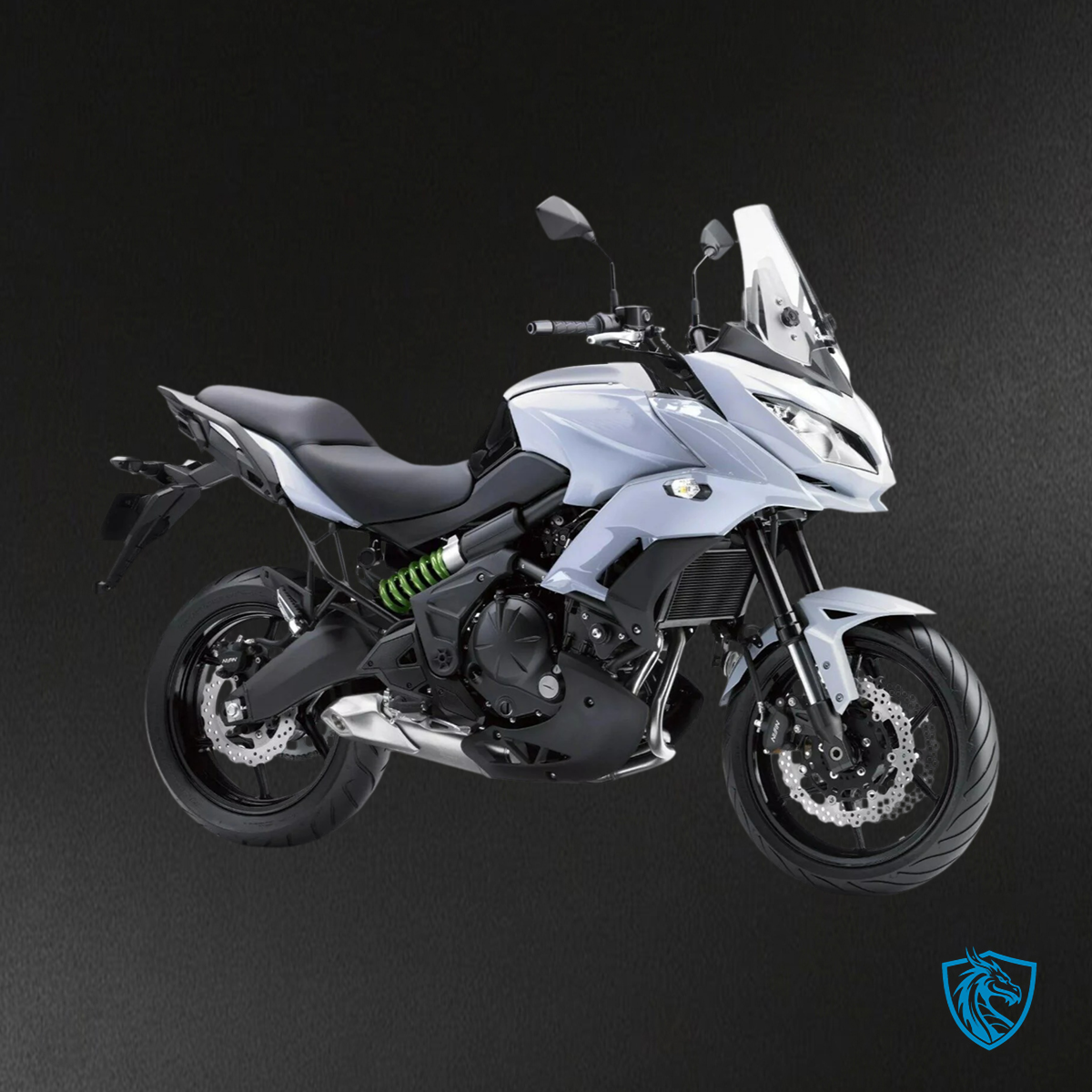 Kawasaki Versys 650 (2015-2021) White Fairing Kit - Aftermarket ABS Bodywork
