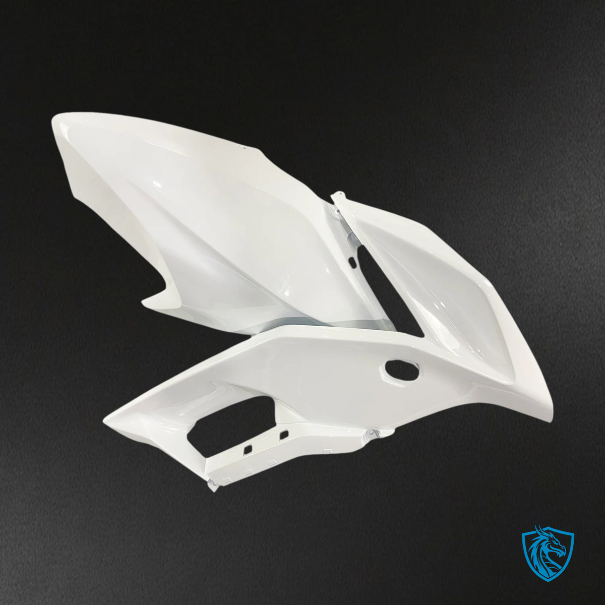 Kawasaki Versys 650 (2015-2021) White Fairing Kit - Aftermarket ABS Bodywork