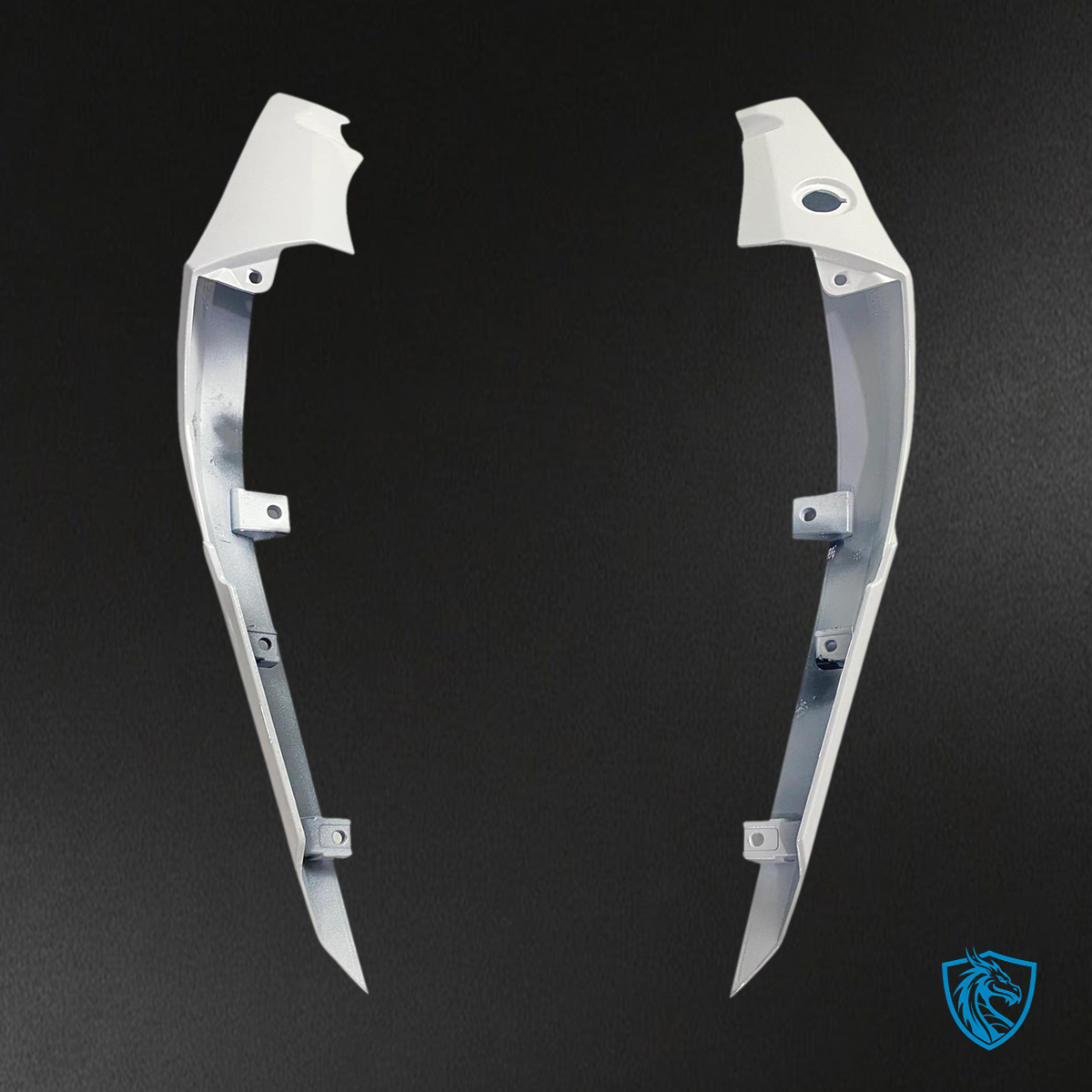 Kawasaki Versys 650 (2015-2021) White Fairing Kit - Aftermarket ABS Bodywork