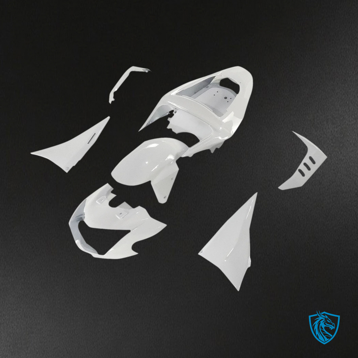 Kawasaki Z1000 (2003-2006) White - Fairing Kit