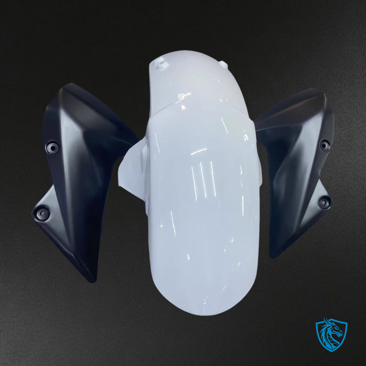 Kawasaki Z1000 (2007-2009) White Fairing Kit - Aftermarket ABS Bodywork