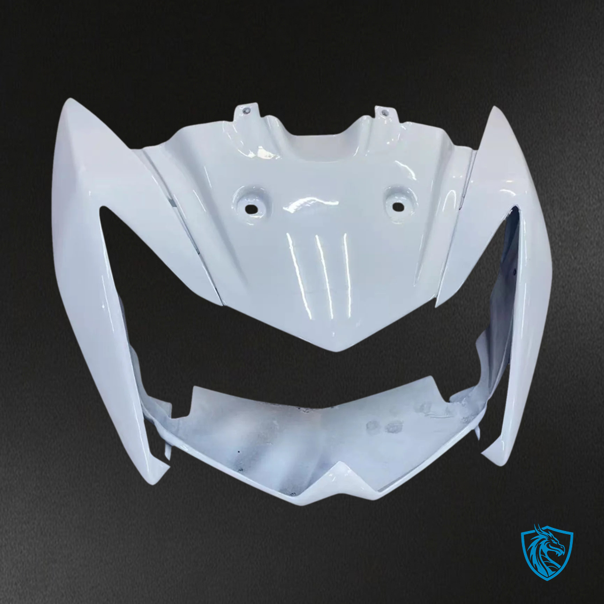 Kawasaki Z1000 (2007-2009) White Fairing Kit - Aftermarket ABS Bodywork