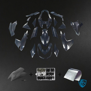 Kawasaki Z1000 (2010-2013) Carbon Fiber Black - Custom ABS Fairing Set