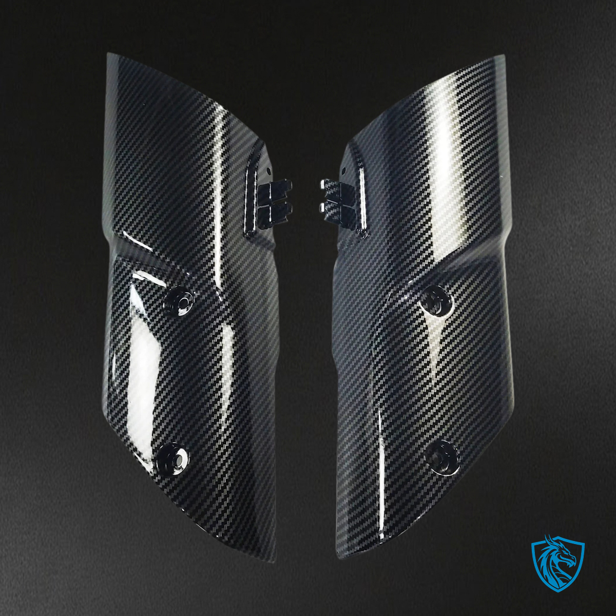 Kawasaki Z1000 (2010-2013) Carbon Fiber Black - Custom ABS Fairing Set