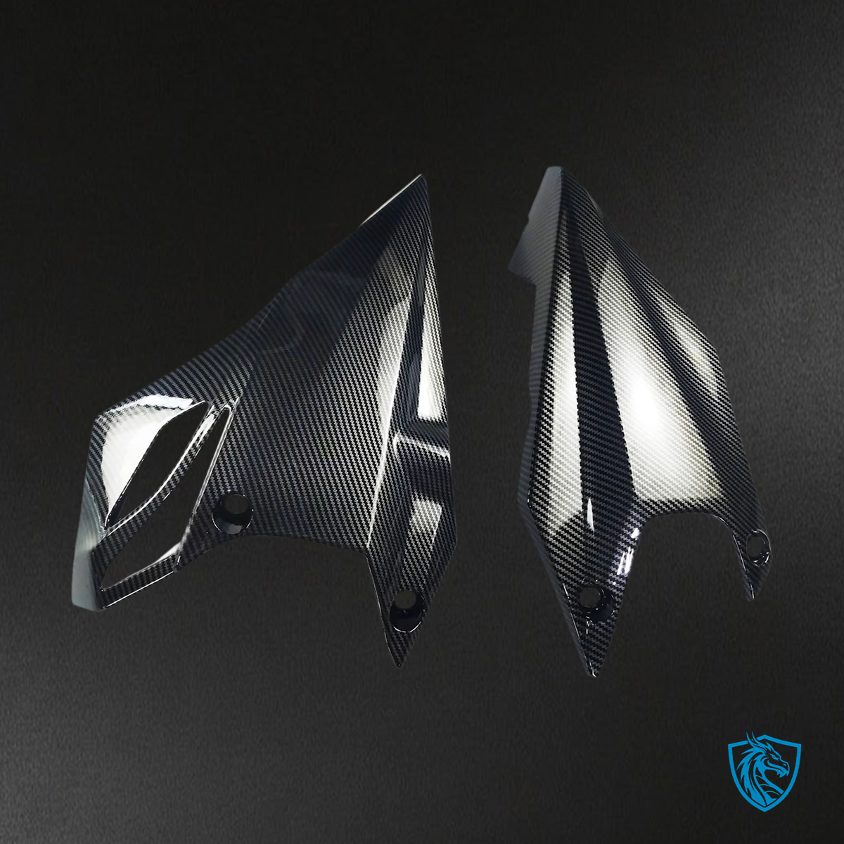 Kawasaki Z1000 (2010-2013) Carbon Fiber Black - Custom ABS Fairing Set