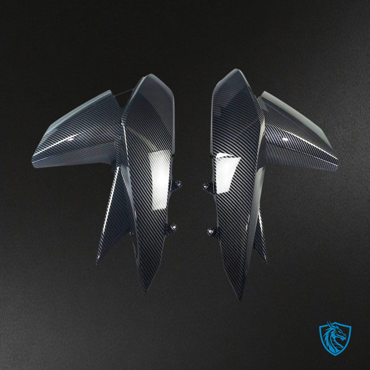 Kawasaki Z1000 (2010-2013) Carbon Fiber Black - Custom ABS Fairing Set