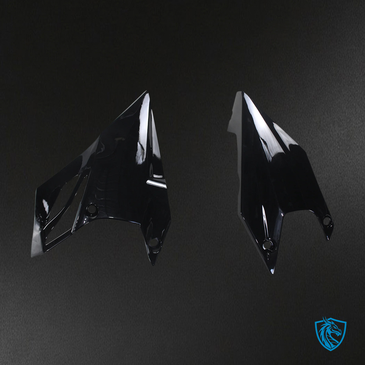 Kawasaki Z1000 (2010-2013) Glossy Black - MERGEment Motorcycle Fairings Kit