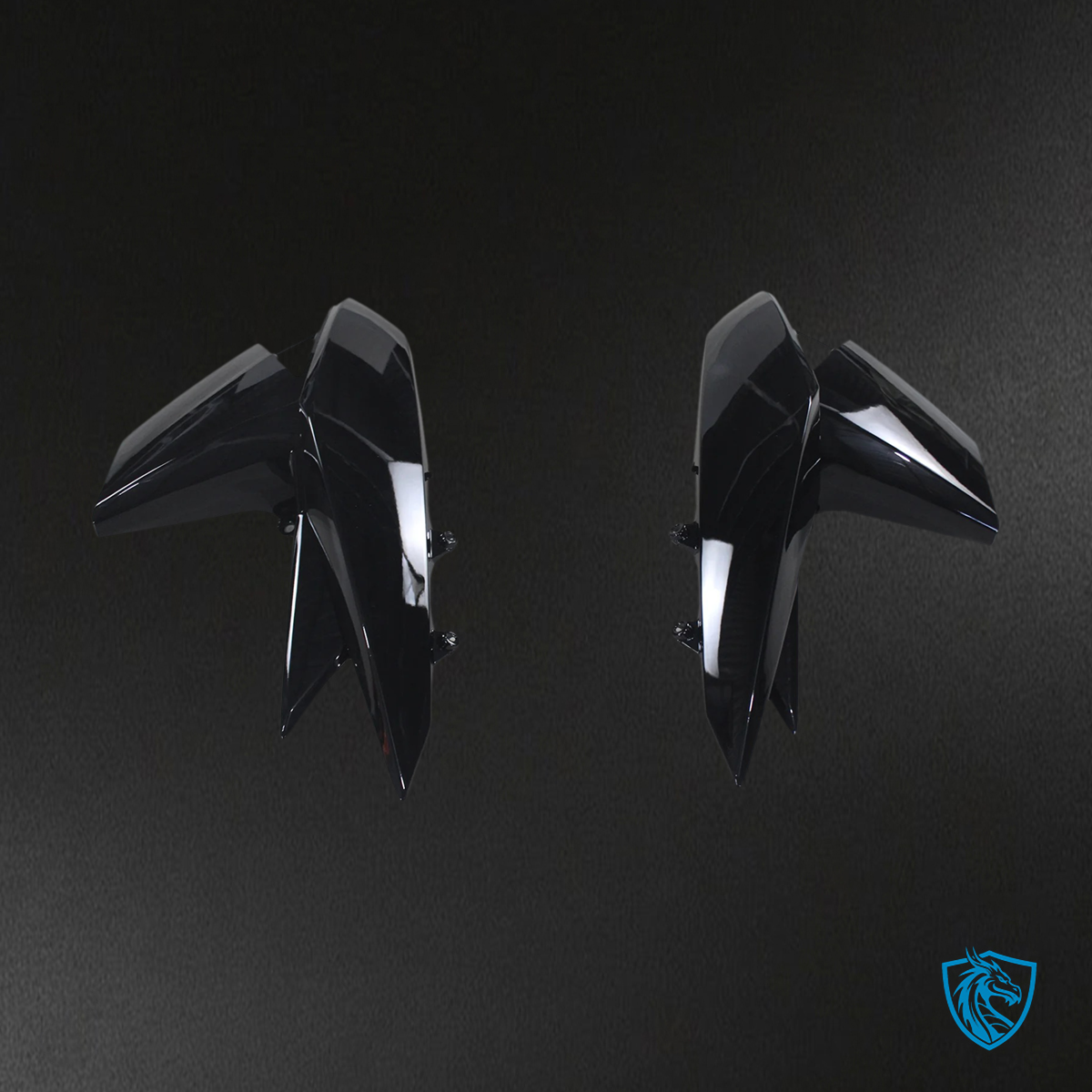 Kawasaki Z1000 (2010-2013) Glossy Black - MERGEment Motorcycle Fairings Kit