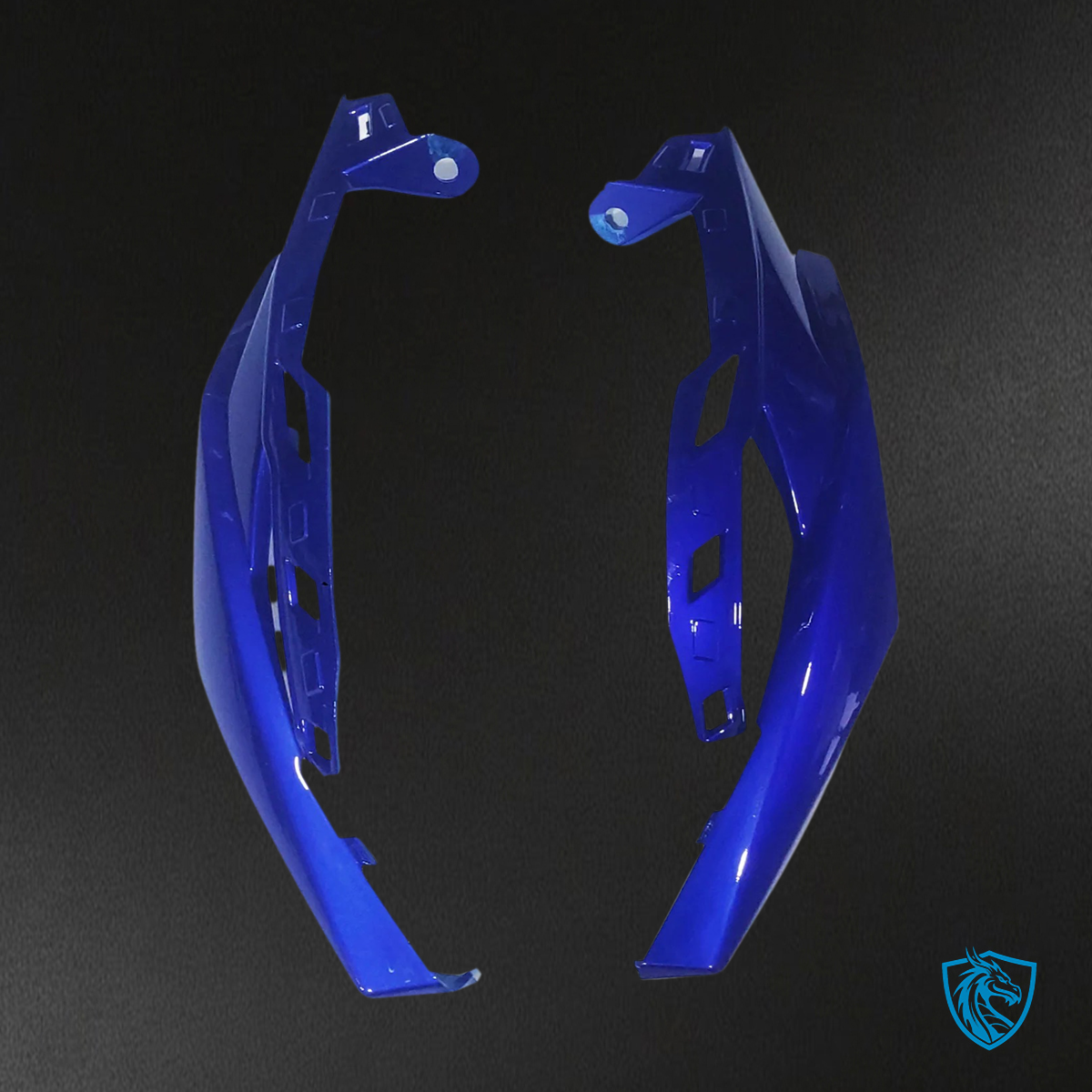 Kawasaki Z1000 (2014-2017) Black, White & Blue Fairing Kit - Aftermarket ABS Bodywork