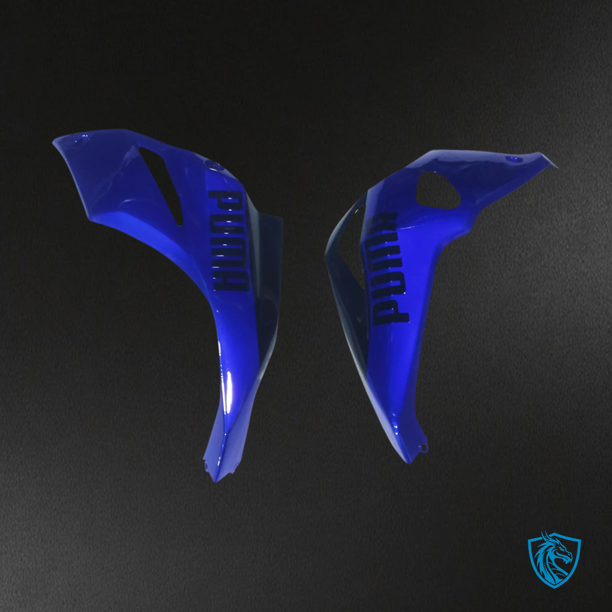 Kawasaki Z1000 (2014-2017) Black, White & Blue Fairing Kit - Aftermarket ABS Bodywork