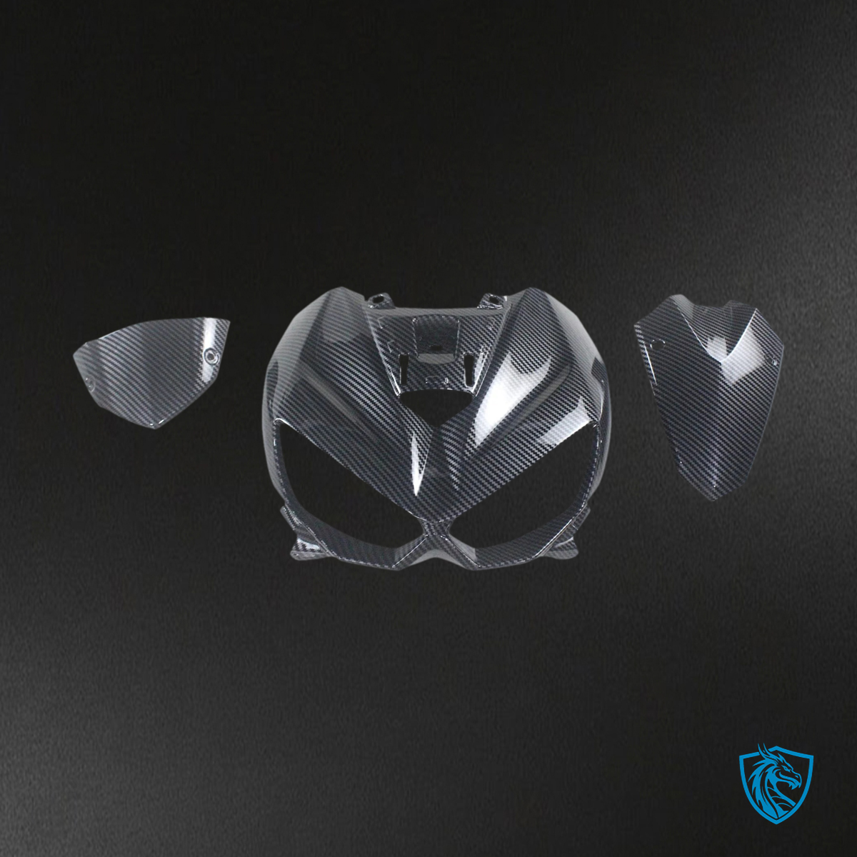 Kawasaki Z1000 (2014-2017) Carbon Fiber Black - Custom ABS Fairing Set