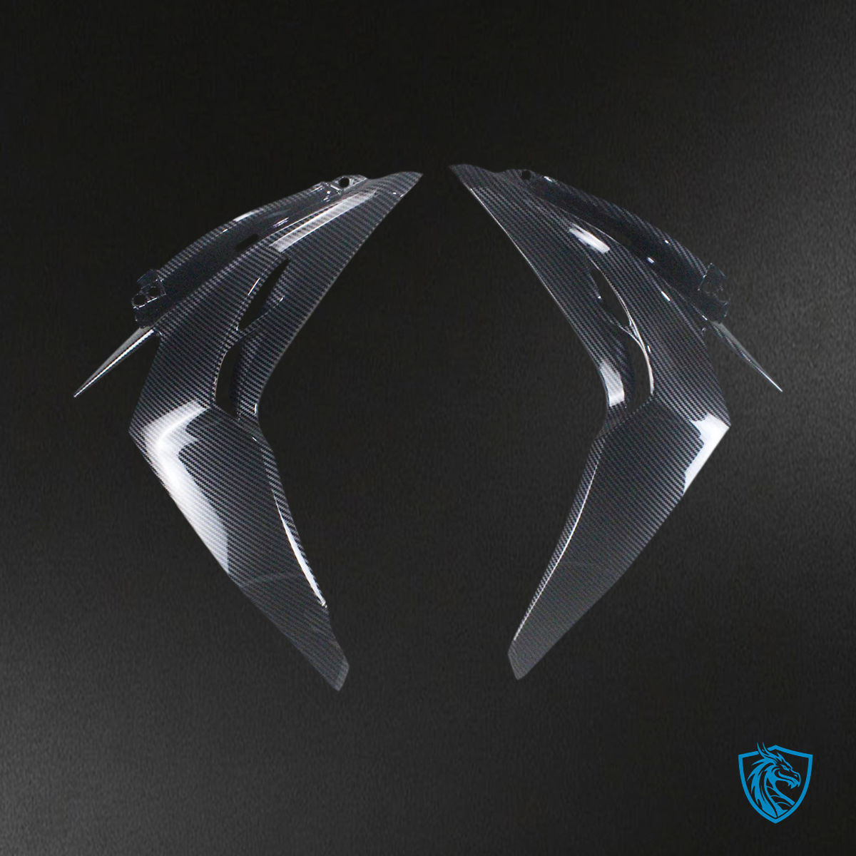 Kawasaki Z1000 (2014-2017) Carbon Fiber Black - Custom ABS Fairing Set