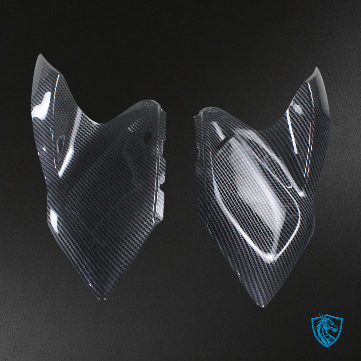 Kawasaki Z1000 (2014-2017) Carbon Fiber Black - Custom ABS Fairing Set