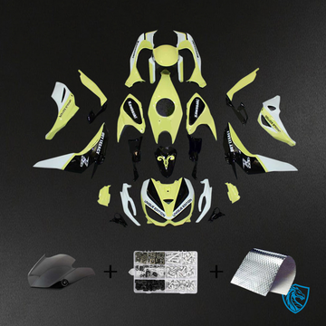 Kawasaki Z1000 (2014-2017) Yellow & Black Style2 Fairing Kit - Aftermarket ABS Bodywork