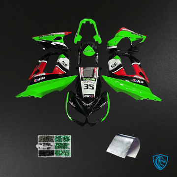 Kawasaki Z1000SX (2010-2015) Orange & Green Fairing Kit | ABS Bodywork