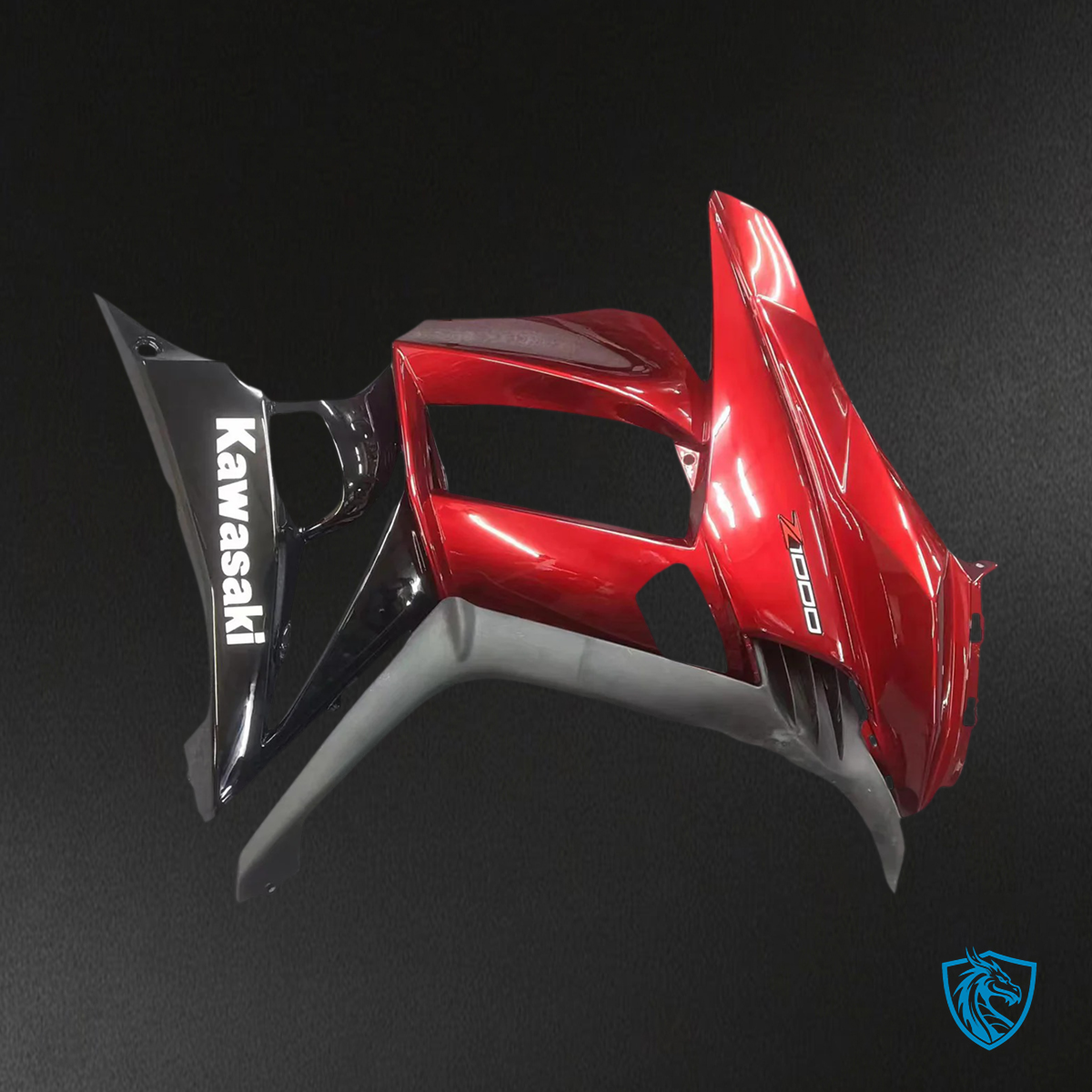 Kawasaki Z1000SX (2010-2015) Red & Black Fairing Kit - Aftermarket ABS Bodywork