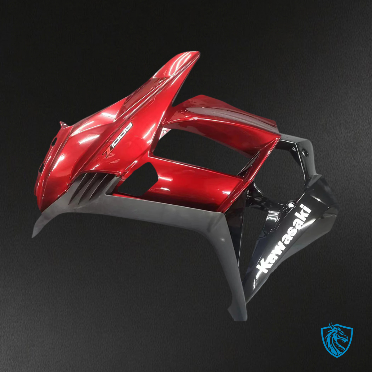 Kawasaki Z1000SX (2010-2015) Red & Black Fairing Kit - Aftermarket ABS Bodywork