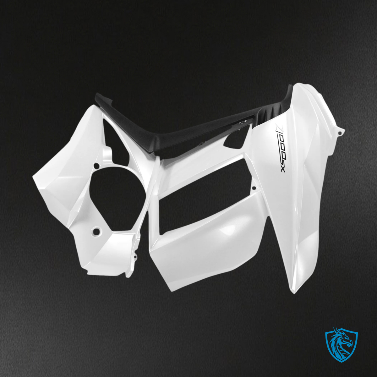 Kawasaki Z1000SX (2010-2015) White - Custom ABS Fairing Set