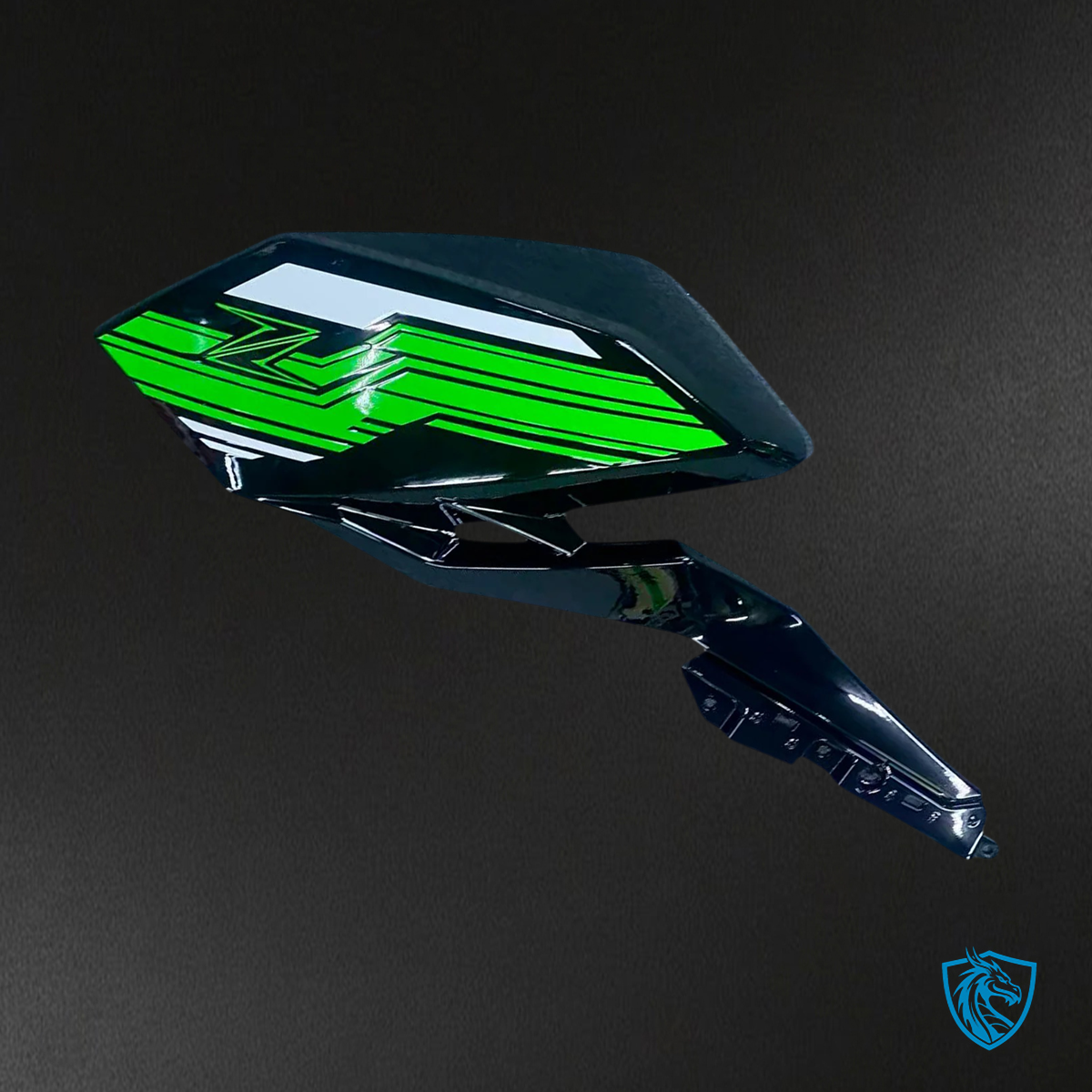 Kawasaki Z400 (2018-2024) Green & Black Style1 - Fairing Kit