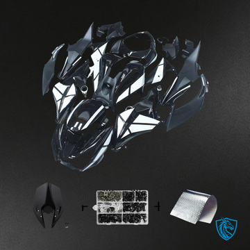 Kawasaki Z800 (2013-2018) Black & White - Fairing Kit