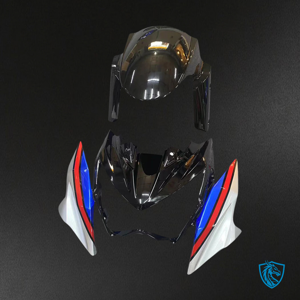 Kawasaki Z800 (2013-2018) Blue & Black - Fairing Kit