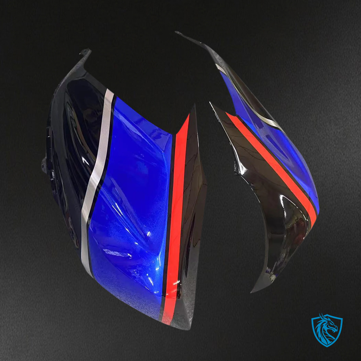 Kawasaki Z800 (2013-2018) Blue & Black - Fairing Kit