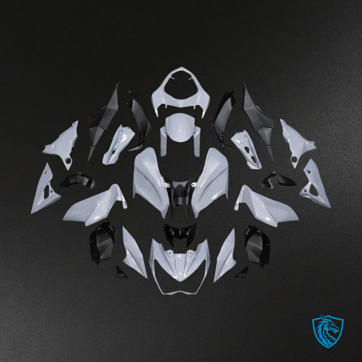 Kawasaki Z800 (2013-2018) Gray - Fairing Kit