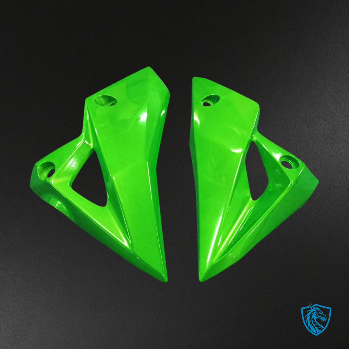 Kawasaki Z800 (2013-2018) Green & Black Style 2 - Fairing Kit
