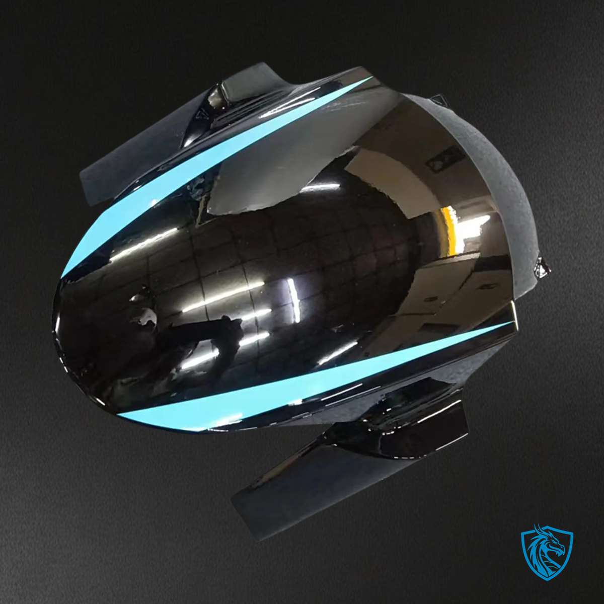 Kawasaki Z800 (2013-2018) Light Blue & Black - Fairing Kit