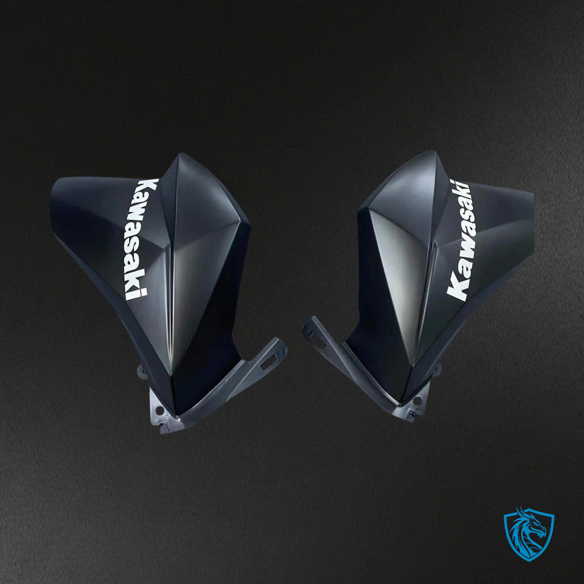 Kawasaki Z800 (2013-2018) Matte Black Style 2 - Fairing Kit