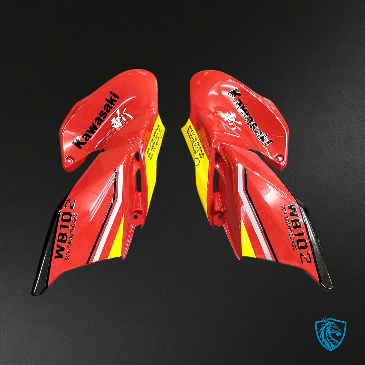Kawasaki Z900 (2020-2024) Red & White - Fairing Kit