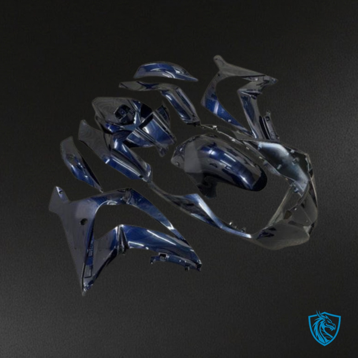 Kawasaki ZX-10R (2011-2015) Pearl Blue Flake Fairing Kit | ABS Bodywork