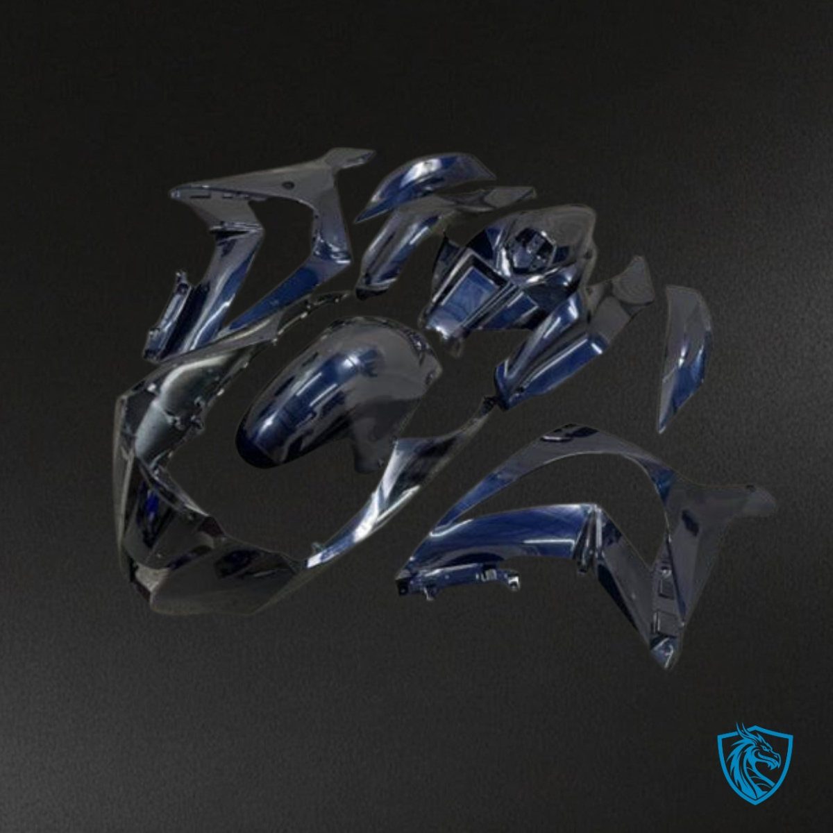 Kawasaki ZX-10R (2011-2015) Pearl Blue Flake Fairing Kit | ABS Bodywork