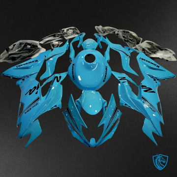 Kawasaki ZX-6R ZX636 (2019–2020) Glossy Blue ABS Bodywork - Fairings Kit