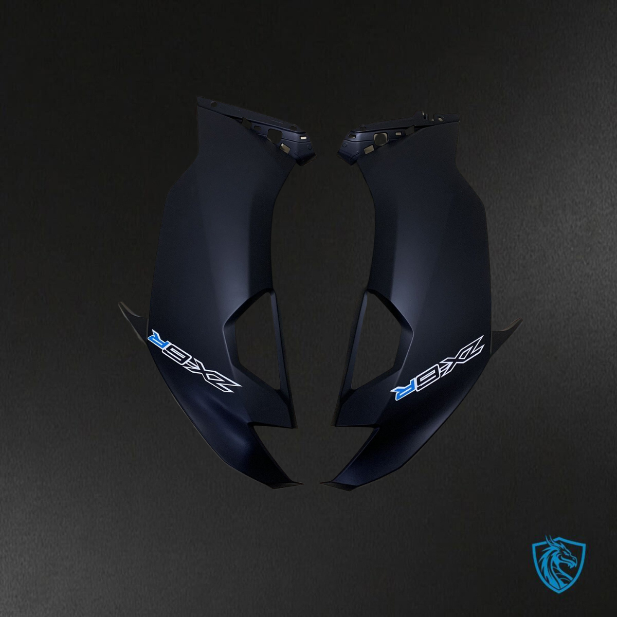 Kawasaki ZX-6R ZX636 (2019–2020) Black & Blue - Replacement Motorcycle Fairings Kit