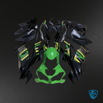 Kawasaki ZX-6R ZX636 (2019-2020) Green & Black - Replacement Motorcycle Fairings Kit